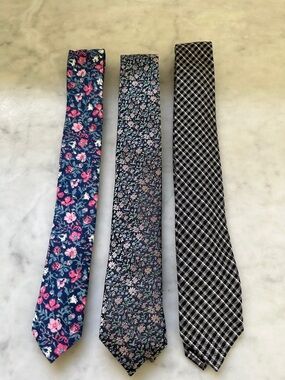 3 Men’s Ties Ben Sherman / bar III / Penguin